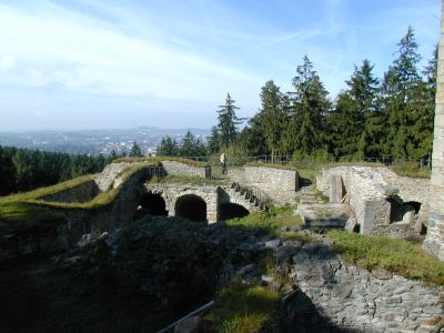 Hrad Orlík - horní nádvoří